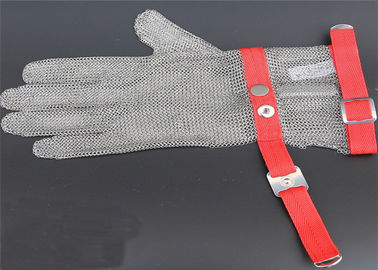 Rozszerzone rękawice ochronne ze stali nierdzewnej do pracy rzeźniczej, rozmiar XXS-XL