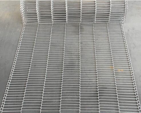 High Temperature Stainless Steel 316 Flat Flex Conveyor Belt