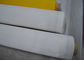 Biała lub żółta poliestrowa siatka sitodrukowa 64T do drukowania na szkle
