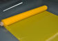 Żółta poliestrowa siatka sitodrukowa 64T - 55 mikronów do płytek drukowanych