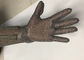 Rękawice siatkowe ze stali nierdzewnej o długości 19 cm z rozszerzonym mankietem do uboju