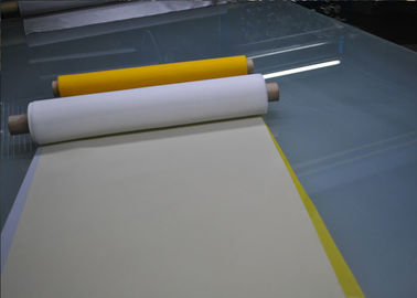 150 mikronów Biała poliestrowa siatka drukarska o prostym splocie i odporności na zużycie