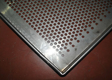 Perforowana taca z siatki drucianej ze stali nierdzewnej, odwodniona o średnicy ramy 5-10 mm