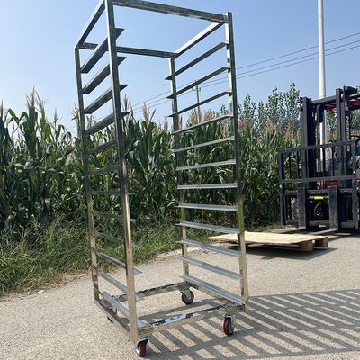 Dobra cena. Komercyjny stojak chłodzący ze stali nierdzewnej Tacy Piekarnicze wózki do pieczenia w Internecie