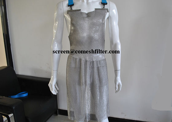 Dobra cena. Fartuch ochronny ze stali nierdzewnej 304L Stalowy fartuch rzeźniczy Do cięcia mięsa w Internecie