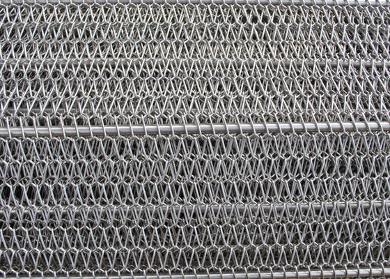 Dobra cena. Taśma przenośnikowa napędzana łańcuchem spiralnym 2,0 mm do mrożonych produktów spożywczych dla ryb w Internecie