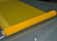 Żółta tkanina do sitodruku Siatka o szerokości 62 &quot;bez obróbki powierzchniowej