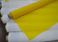 55 Nici poliestrowa siatka drukarska 77T do koszulki / tkaniny, kolor żółty