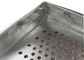 Metalowa perforowana aluminiowa tacka z siatki drucianej dla przemysłu spożywczego, rozmiar 600 x 400