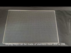 Tacy do suszenia z sieci z włókien włókienniczych ze stali nierdzewnej