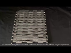 Taśmy przenośnikowe z stali nierdzewnej