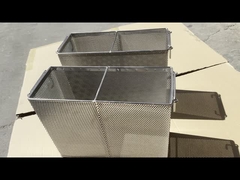 Podwójne warstwy filtrów z sieci stalowej ze stali nierdzewnej