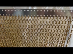 Aluminiowy kolorowy podwójny haczyk łańcuch łącza siatki zasłony