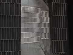 Odporność na ciepło elastyczne pręty 304 ze stali nierdzewnej drabina sieci przenośnikowa do pieca pizzowego