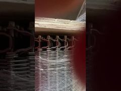 304 tunelowy zamrażarz sieci przenośnikowej ciepłoodporny