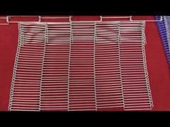 Płaski elastyczny pas przenośnika ze stali nierdzewnej