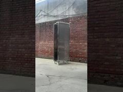 wózek ze stali nierdzewnej