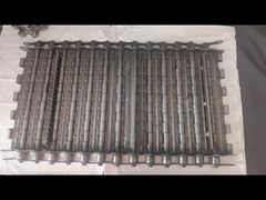 Profesjonalna taśma przenośnika przegubowa z ogniwami z blachy ze stali węglowej