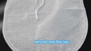 Food Grade 5 10 20 25 40 70 90 150 400 500 mikronów 60 tkanina siatkowa nylonowe worki filtracyjne do oleju Che