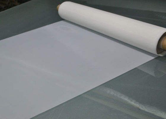 165T-31 Polyester Screen Printing Mesh 30 Mikron Biały Żółty