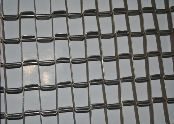 Płaski drut Converyor Belt With Stainles Steel do suszarki