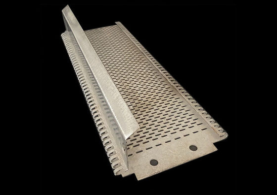 Przemysłowy pieczar tunelowy Metalowe stali nierdzewnej 304 Płytka bafowa Łącznik łańcucha Perforated Płytka przenośna siatka paska ss316
