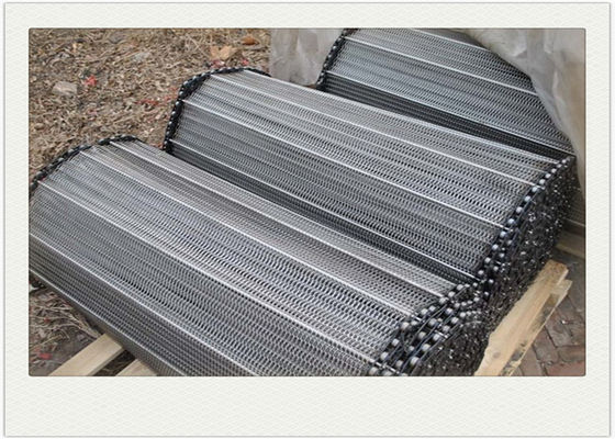 Balanced Metal Mesh Belt / Stal nierdzewna Przenośnik taśmowy Łańcuch Odporny na ciepło
