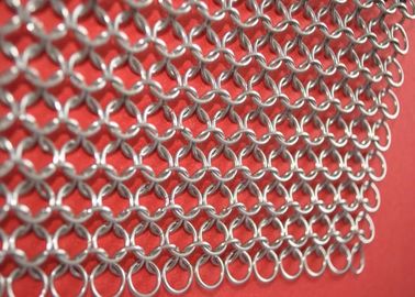 Dobra cena. 8 * 8 cali stal nierdzewna 316L Chainmail Żeliwny środek czyszczący do odkurzacza Pon w Internecie