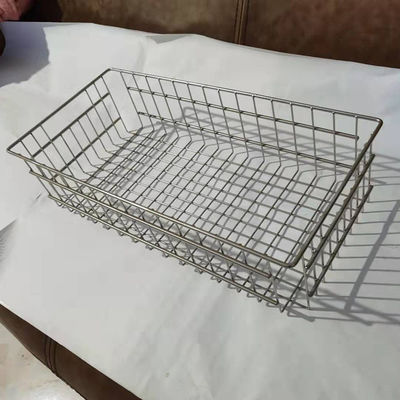Kosze ze spawaną siecią drukowaną ze stali nierdzewnej do przechowywania chleba