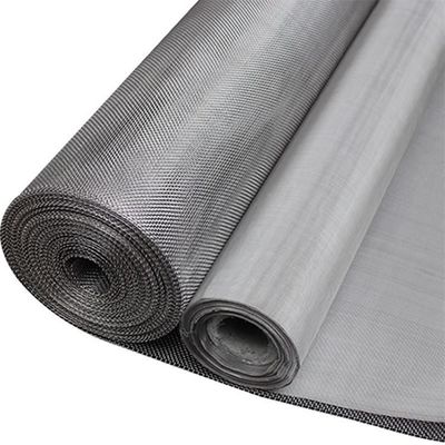 Niestandardowy SS 304 316 Filtr ze stali nierdzewnej kwadratowa siatka drutowa ekran cieniowy siatka tkanina siatka sieciowa Długość 60m/roll