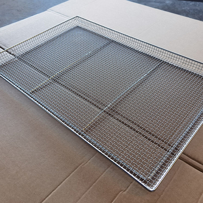 Dobra cena. 800x600mm Targowiec z sieci z drutu ze stali nierdzewnej do suszenia żywności, pieczenia, chłodzenia w Internecie