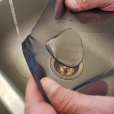 Dobra cena. Czarna hydrofobowa tkanina filtracyjna z siatki poliestrowej w Internecie