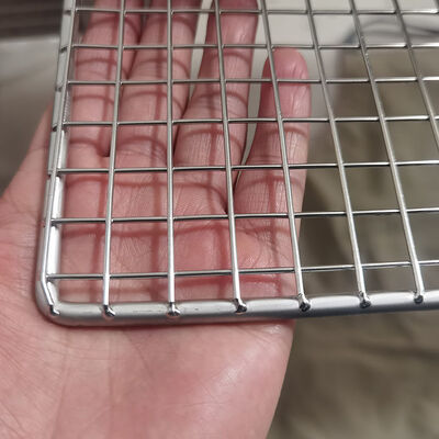 Dobra cena. High Quality AISI 304 Stainless Steel Welded Wire Mesh Trays for Drying Baking Cooling w Internecie