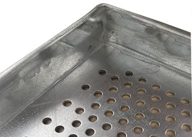 Dobra cena. Metalowa perforowana aluminiowa tacka z siatki drucianej dla przemysłu spożywczego, rozmiar 600 x 400 w Internecie