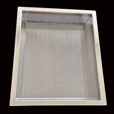 jakość Siatka do suszenia metalu spożywczego 304 Stal nierdzewna 800 X 600 18x26 cali Aluminiowa perforowana blacha do pieczenia w piekarniku fabryka