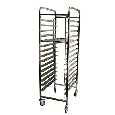Dobra cena. Płytka do pieczenia pieca z stali nierdzewnej z aluminium 600 X 400 Sprzedażny wózek z chlebem Sklepy z wózkiem pieczarowym z 20 patelniami w Internecie