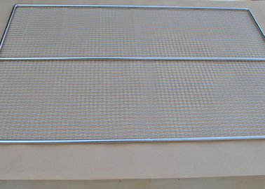 Dobra cena. 40 * 30 cm Weave Style Siatka druciana Siatka do pieczenia ze stali nierdzewnej do grillowania w Internecie
