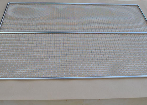 40 * 30 cm Weave Style Siatka druciana Siatka do pieczenia ze stali nierdzewnej do grillowania