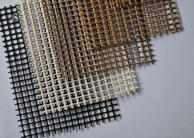 Dobra cena. 2x2,5 mm Biały Brązowy Czarny Przenośnik Siatkowy Ptfe do Przenośnika Żywności w Internecie