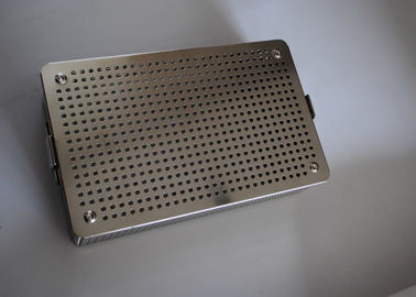 Dobra cena. 34 x 25 x 6 cm Perforowany metalowy kosz Drut do przechowywania narzędzi chirurgicznych w Internecie