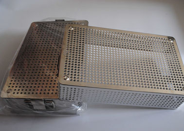 Dobra cena. 40x30x5 cm Perforowany metalowy kosz druciany Dezynfekcja medyczna w Internecie