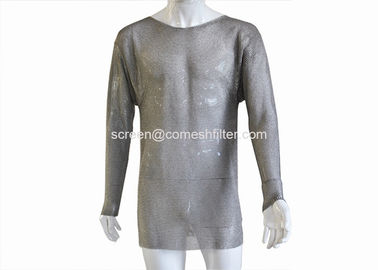 Dobra cena. T-shirt z metalowej siateczki 304L z długim rękawem, 0,52 mm w Internecie