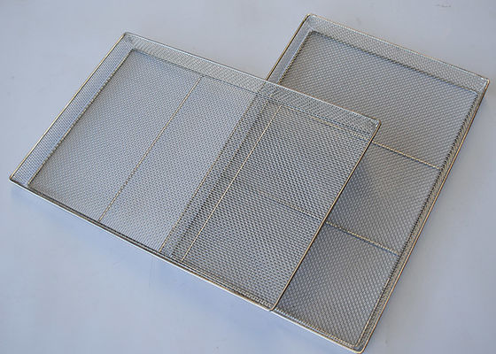 316 304 Ss Dehydrator Metalowa taca do suszenia z siatki drucianej