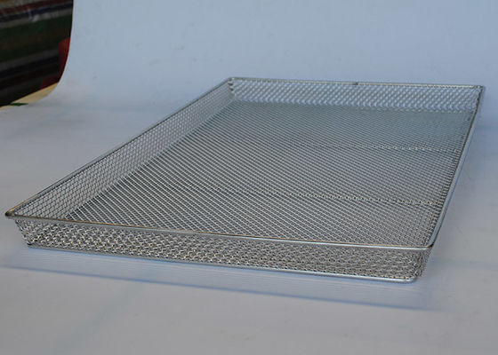 Dobra cena. 650mm X 460mm 1mm Taca z siatki drucianej na mięso owocowe w Internecie