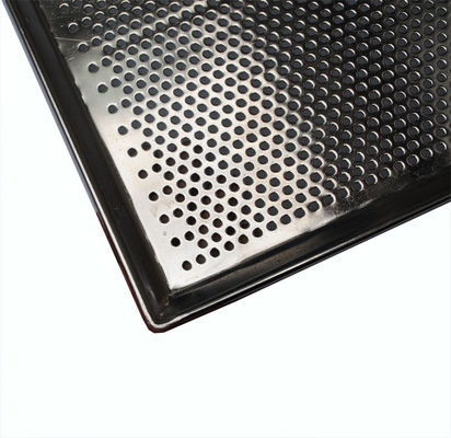 18x26 cali do pieczenia żywności Perforowana patelnia ze stali nierdzewnej 0,8 mm