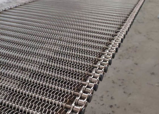 Chain Link Spiral Freezer / Drying 310 Taśma przenośnikowa z siatki drucianej ze stali nierdzewnej