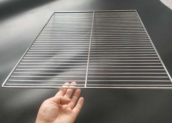 530mm X 325mm 304 taca z siatki drucianej FDA ze stali nierdzewnej Steel